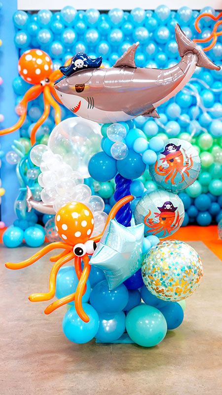 Balloons Bouquet Under the sea - Balloons By Luz Paz Decorations