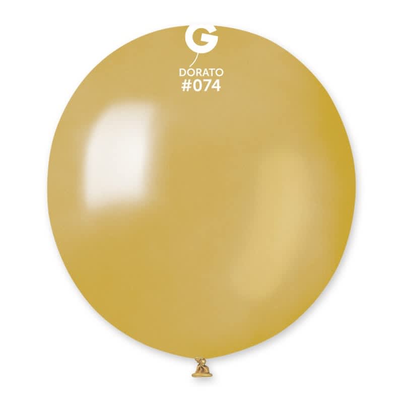 Metallic Dorato 074 19in Balloons By Luz Paz Decorations And Academy