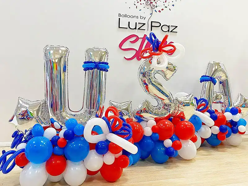 Balloons Decoration Party in the USA - Balloons By Luz Paz