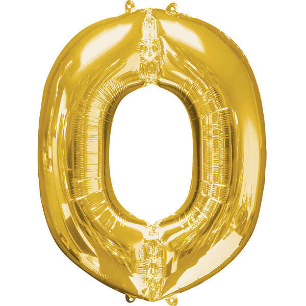 Letter O Gold – 7in