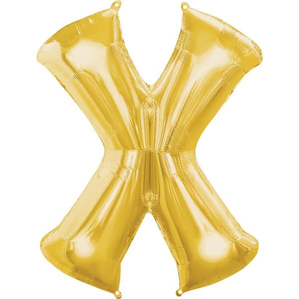 Letter X Gold – 7in