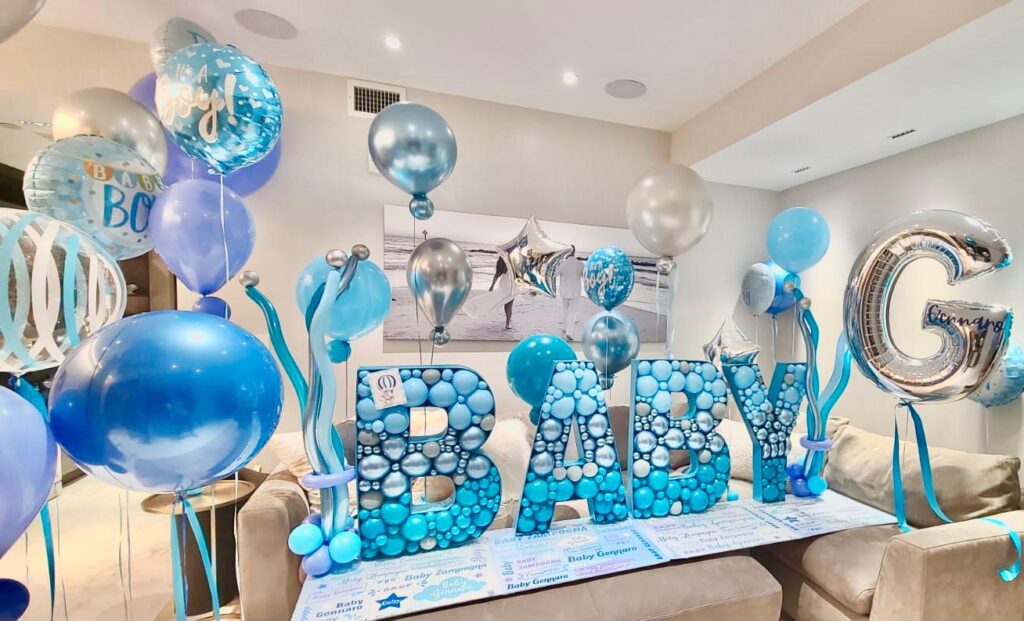Welcome Baby Balloon Decoration Set – 8 ft
