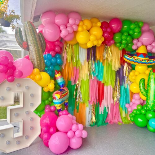 Balloon Decor Cinco de mayo
