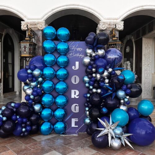 Balloon Backdrop Arch