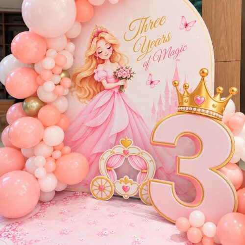 Magical Birthday Balloon Decoration