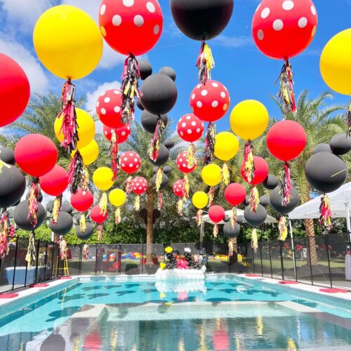 Mickey Arch Pool Party