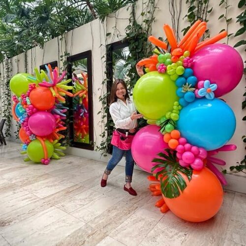 Colorful Volume Technique Balloon Set