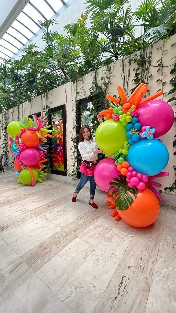 Colorful Volume Technique Balloon Set