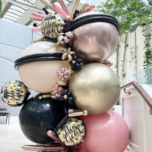 New Year Balloon Decoration