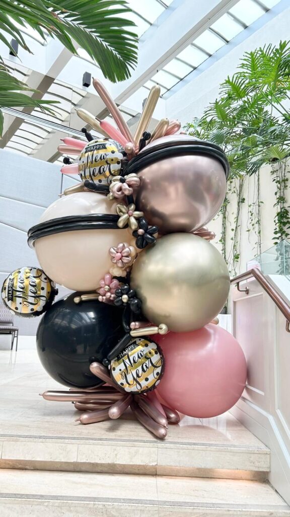 New Year Balloon Decoration