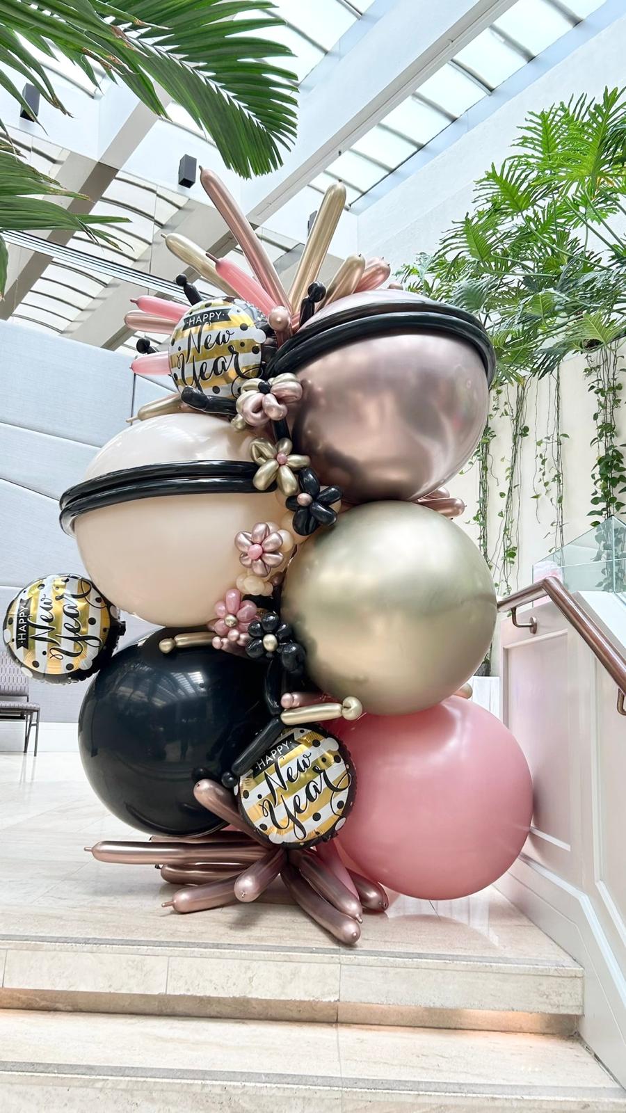 New Year Balloon Decoration